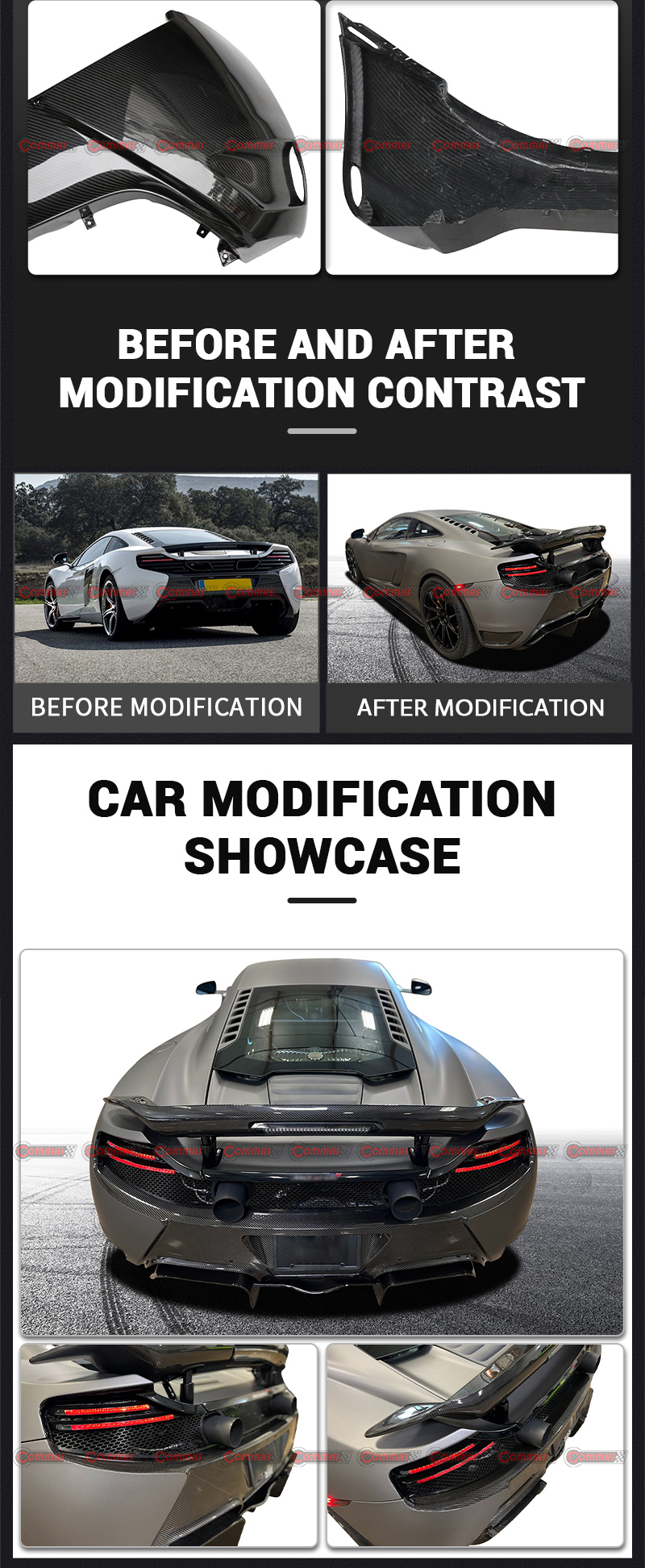 วอร์สไตเนอร์ แม็คลาเรน เอ็มพี 4 650 เอส ลิ้นหลัง