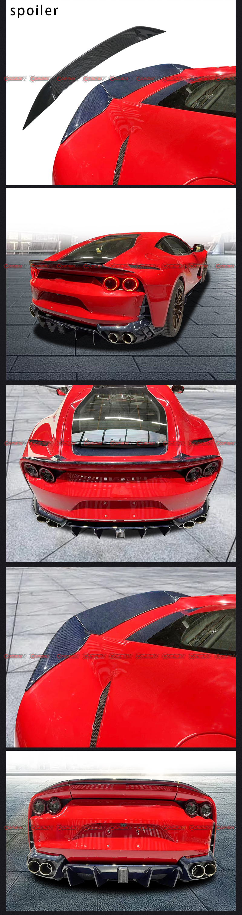 สปอยเลอร์หางเป็ดเฟอร์รารี 812