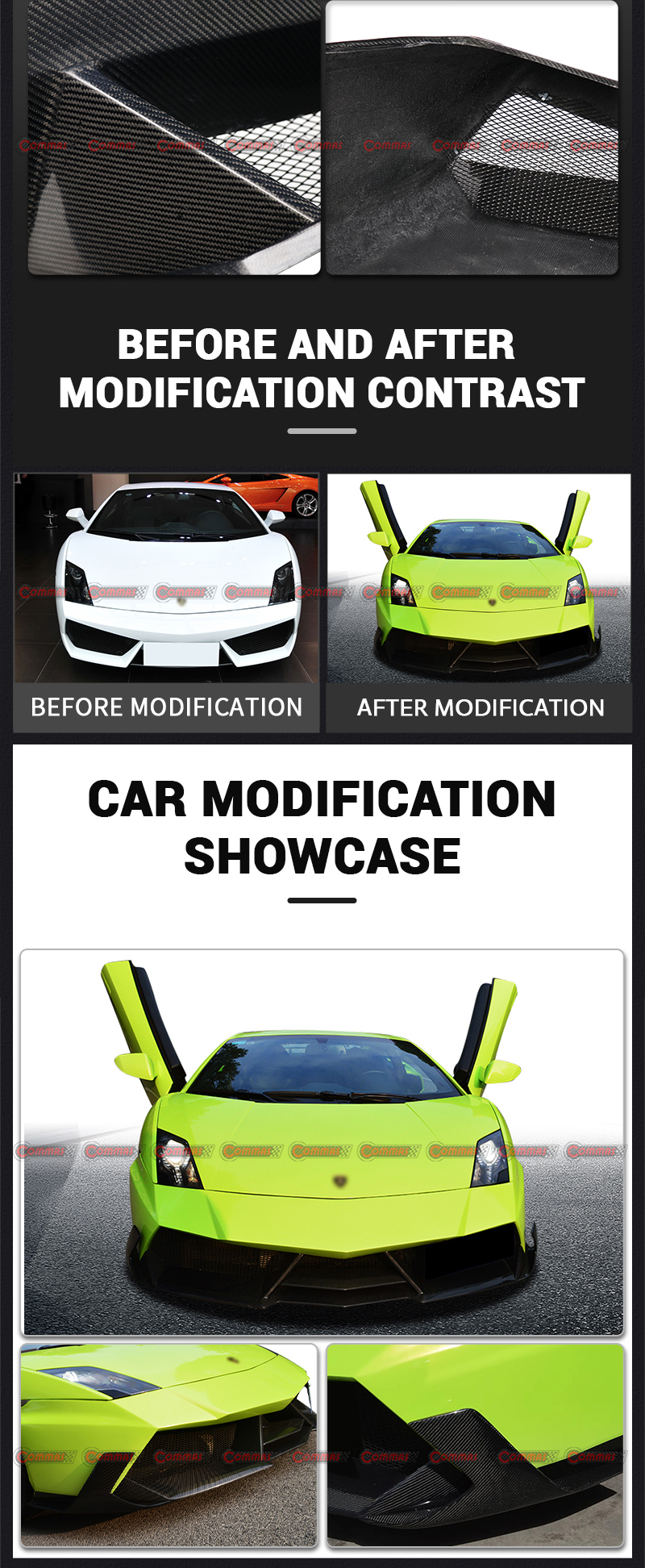 ชุดแต่งสไตล์ลัมโบรกีนี กัลลาร์โด ดาร์วินโปร