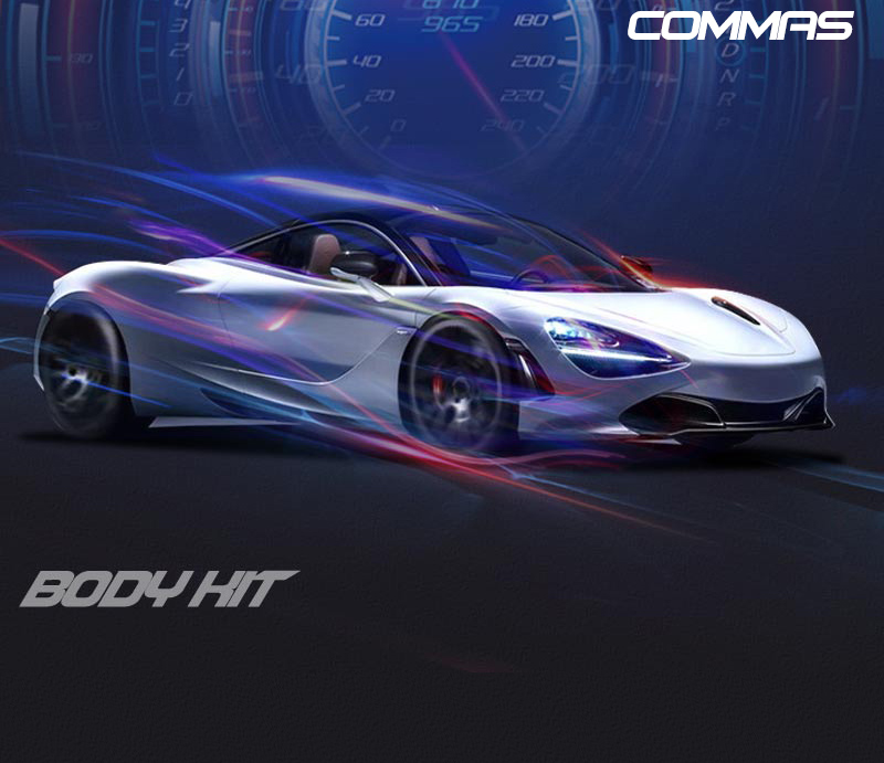 ชุดตัวคาร์บอนไฟเบอร์แห้งสไตล์ Novitec สำหรับ Ferrari 812