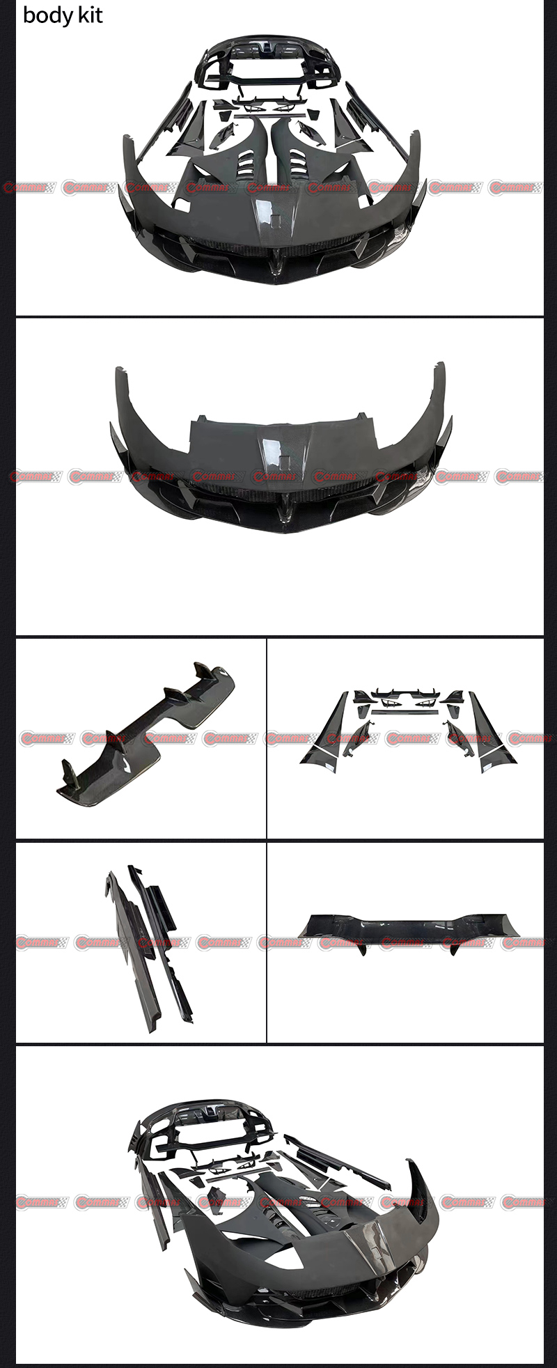 ชุดแต่งรอบคันสไตล์ Mansory สำหรับ Ferrari 812