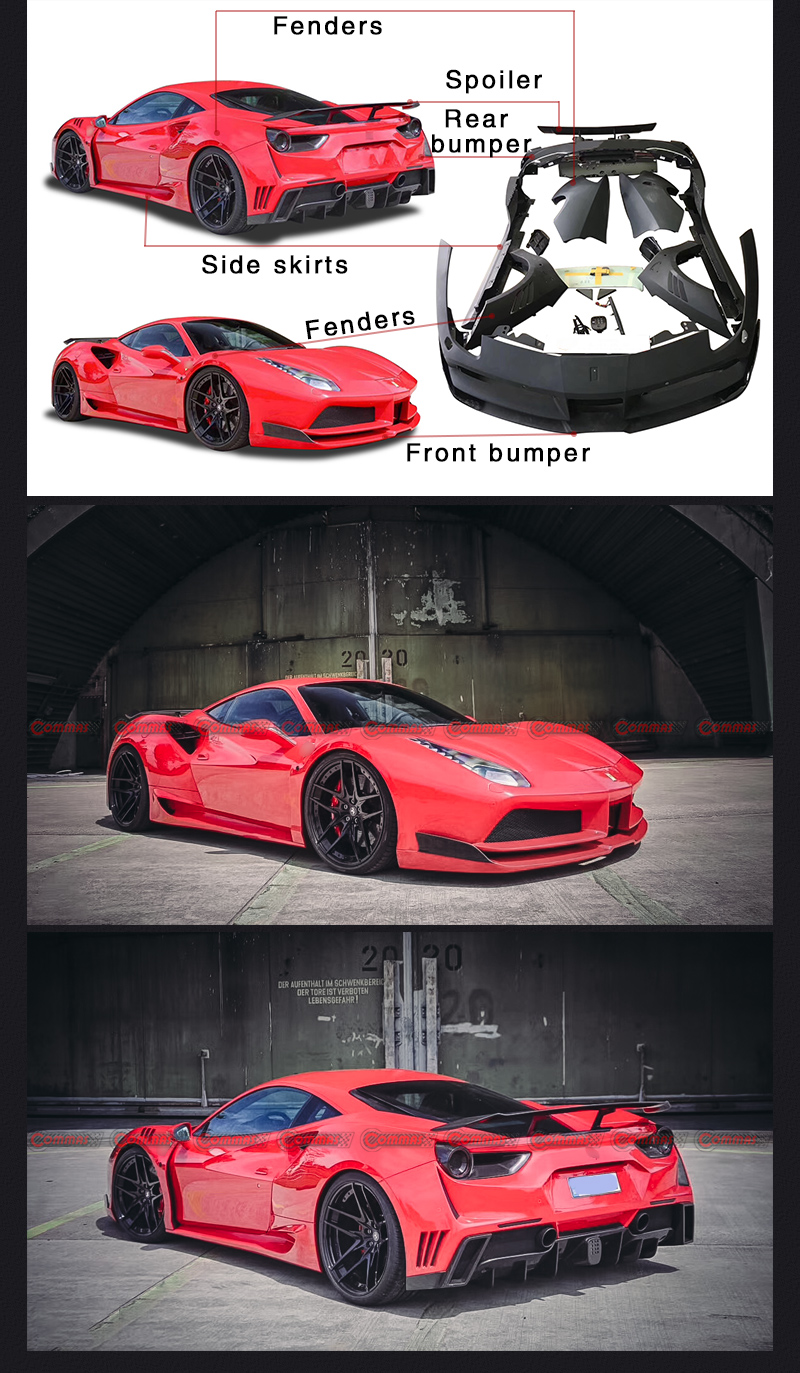 ชุดแต่งเฟอร์รารี 488 โนวิเทค