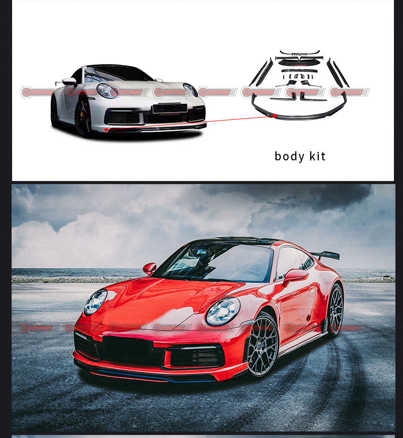 ชุดแต่งปอร์เช่ 992 techart