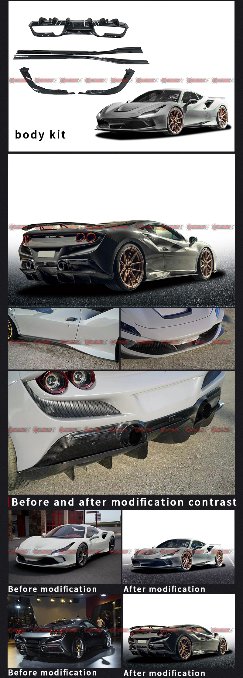 ชุดแต่งเฟอร์รารี f8 โนวิเทค