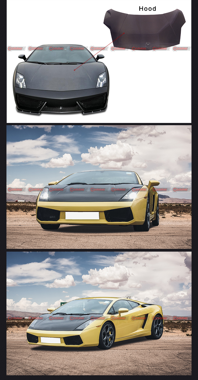 ฝาครอบเครื่อง lambroghini gallardo