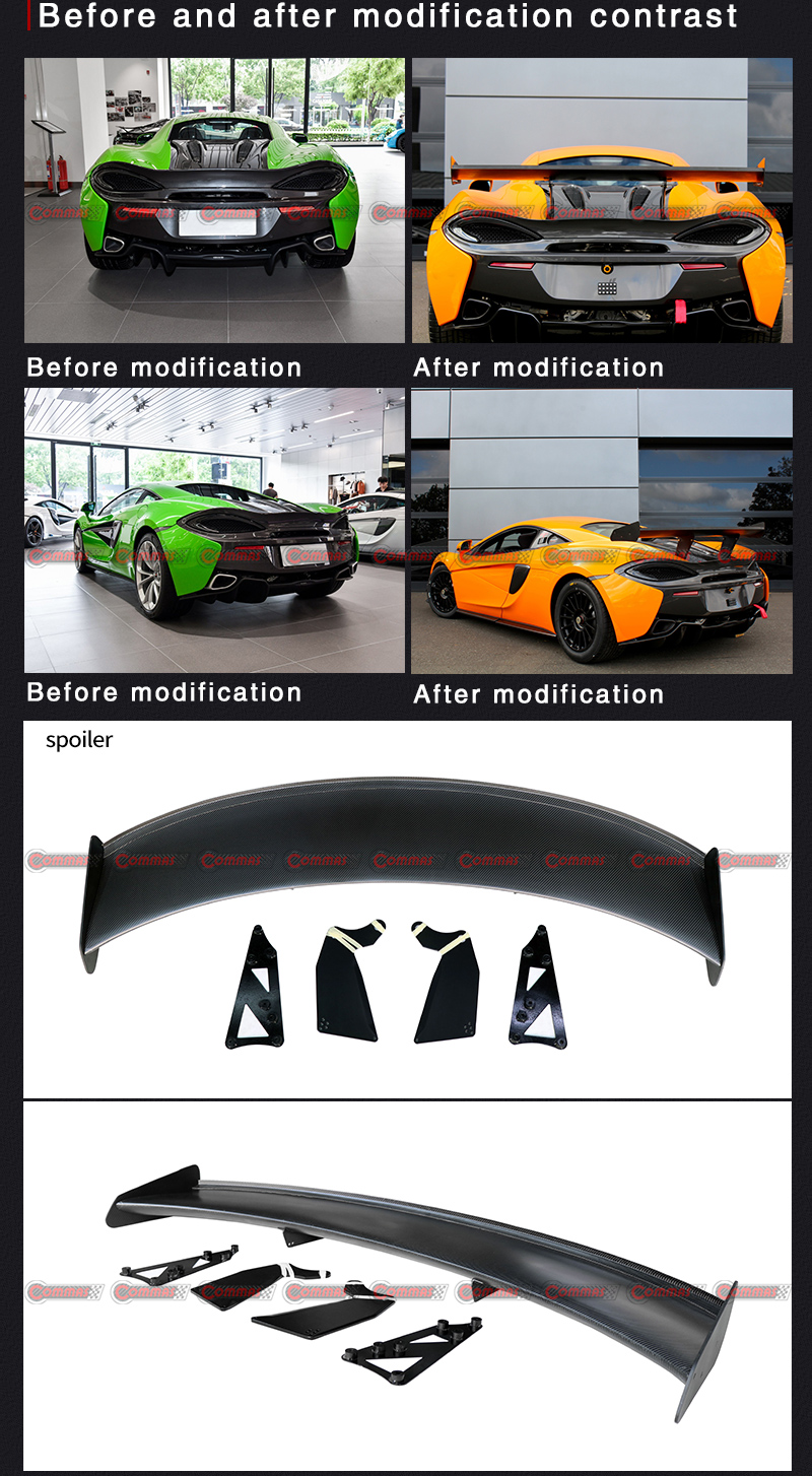 ปีกหลังสไตล์ GT4 แม็คลาเรน 540ซี