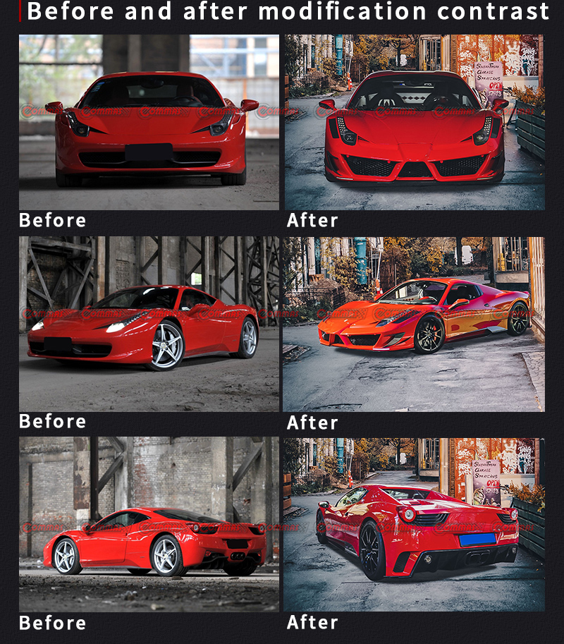 ชุดแต่งเฟอร์รารี 458 แมนโซรี่