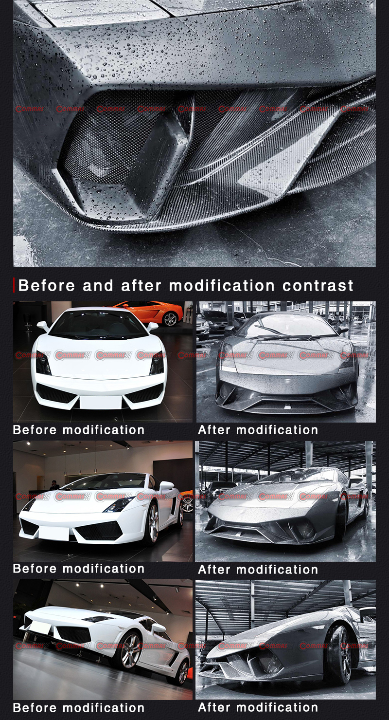 กันชนหน้า lambroghini gallardo สมรรถนะสูง