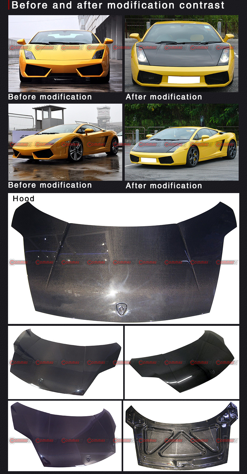 ฝาครอบเครื่อง lambroghini gallardo