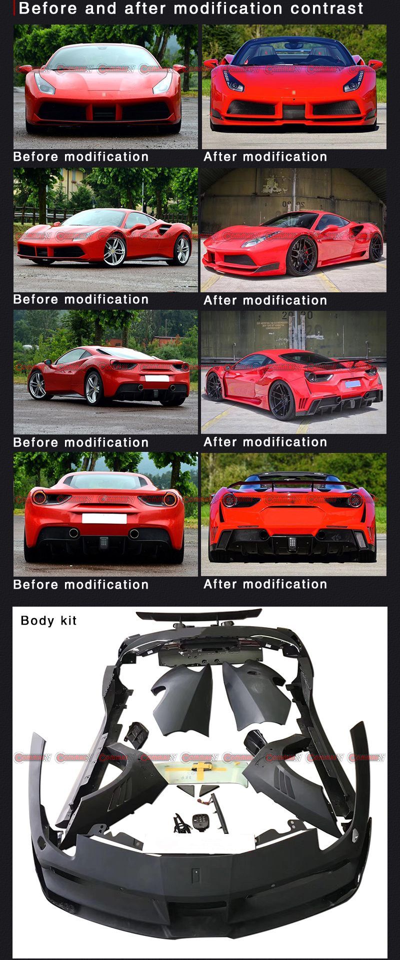 ชุดแต่งเฟอร์รารี 488 โนวิเทค