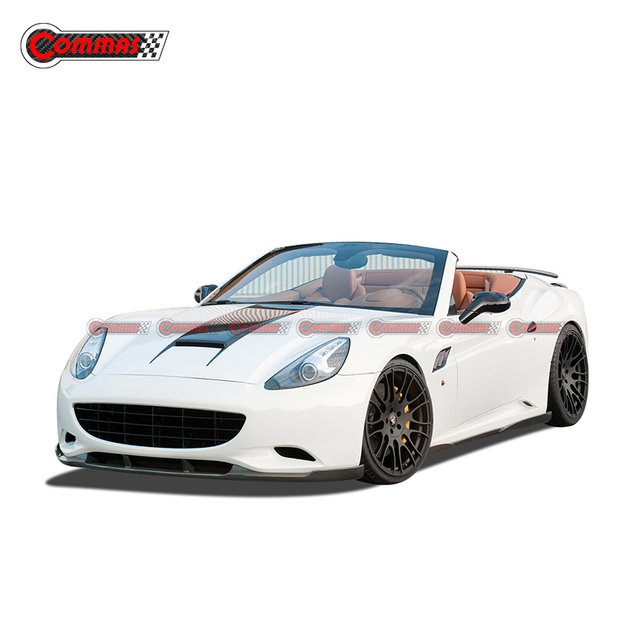 ลิปดิฟฟิวเซอร์หลังคาร์บอนไฟเบอร์สไตล์ Hamann สำหรับ Ferrari California