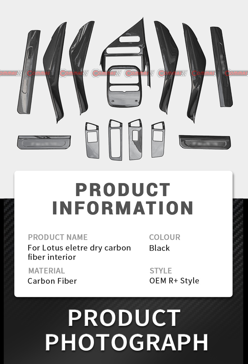 อุปกรณ์ตกแต่งภายในสไตล์ oem สำหรับ lutos eleter