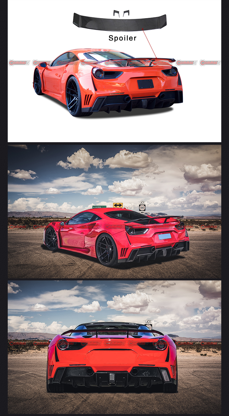 สปอยเลอร์หลัง เฟอร์รารี 488 โนวิเทค รอสส์