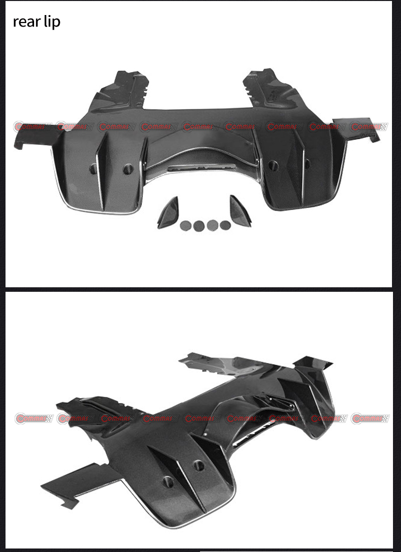 ลิ้นหลัง mclaren mp4 12c สีดำ