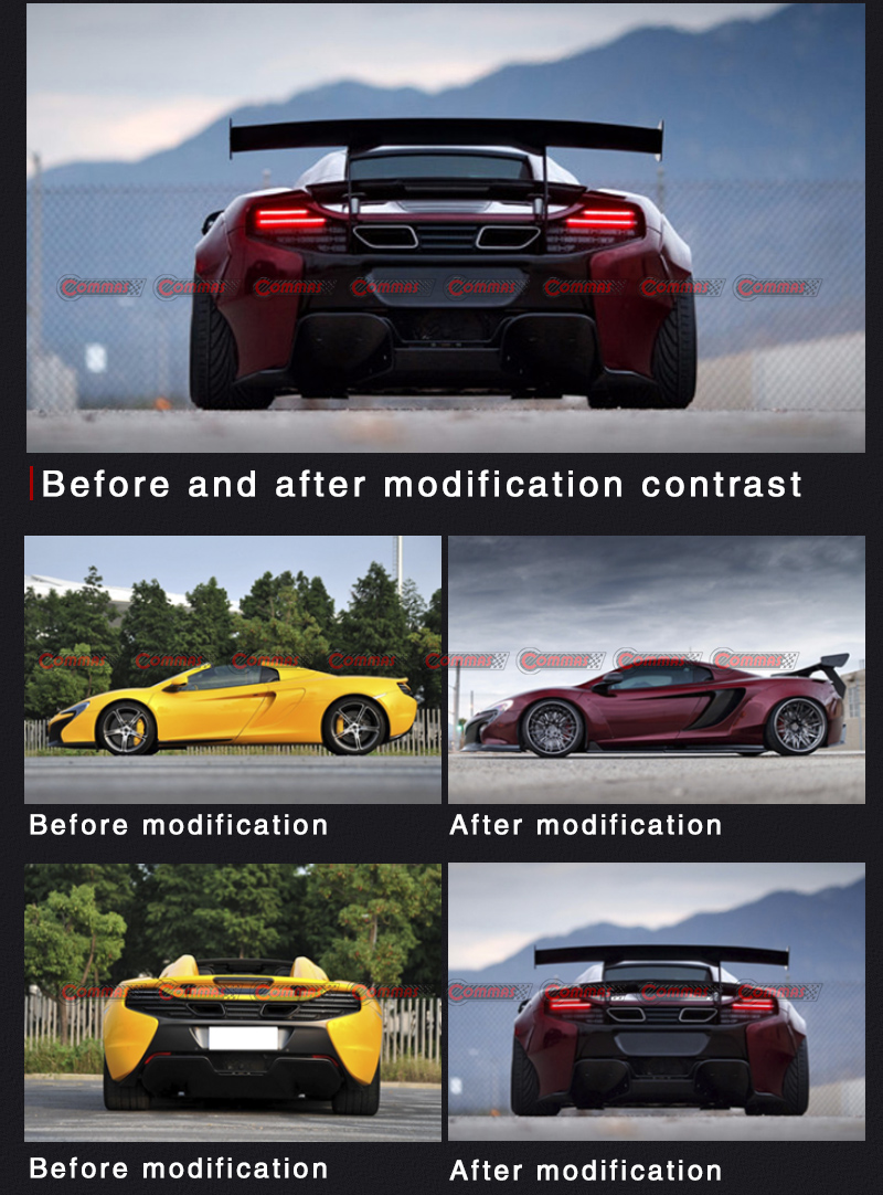 ปอนด์ แม็คลาเรน เอ็มพี 4 12ซี สปอยเลอร์หลัง