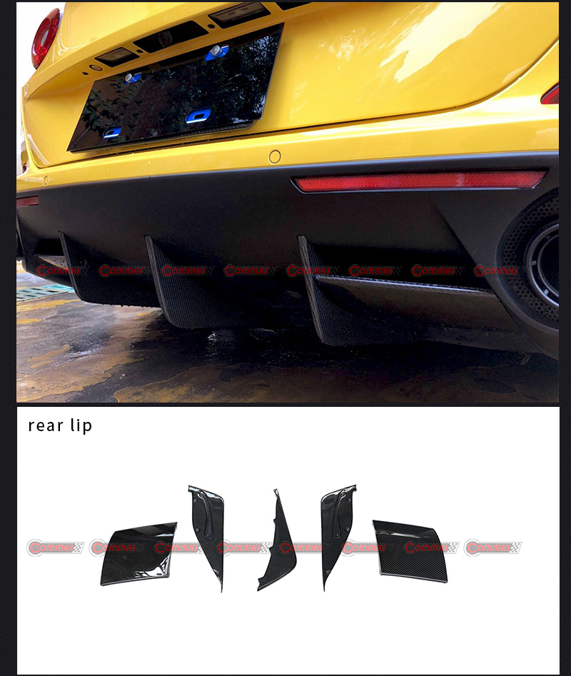 ลิ้นหลังคาร์บอนเฟอร์รารีแคลิฟอร์เนีย