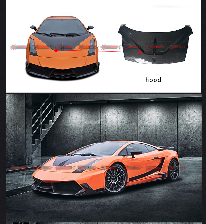 ฝากระโปรงเครื่องยนต์ lambroghini gallardo