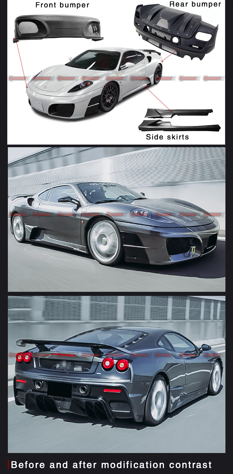 ชุดแต่ง ASI f430