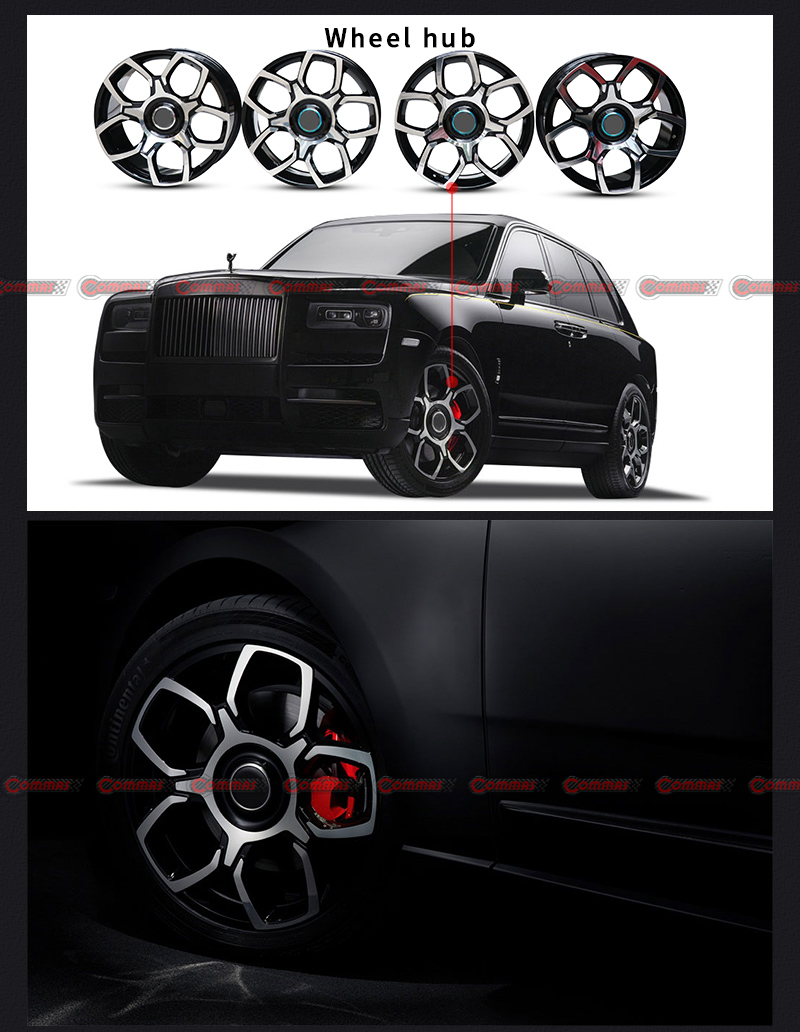 ขอบล้อ cullinan ของ Mansory