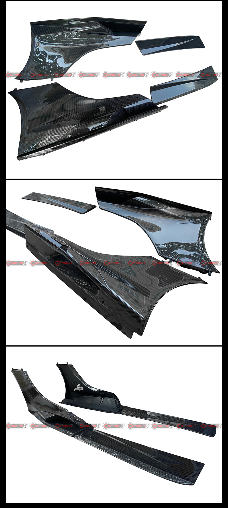 สเกิร์ตข้างสไตล์ 675lt แม็คลาเรน 650s