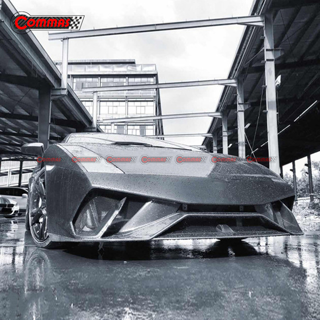 ประสิทธิภาพสไตล์คาร์บอนไฟเบอร์กันชนหน้า Body Kit สำหรับ Lambroghini Gallardo LP550 LP560 LP570