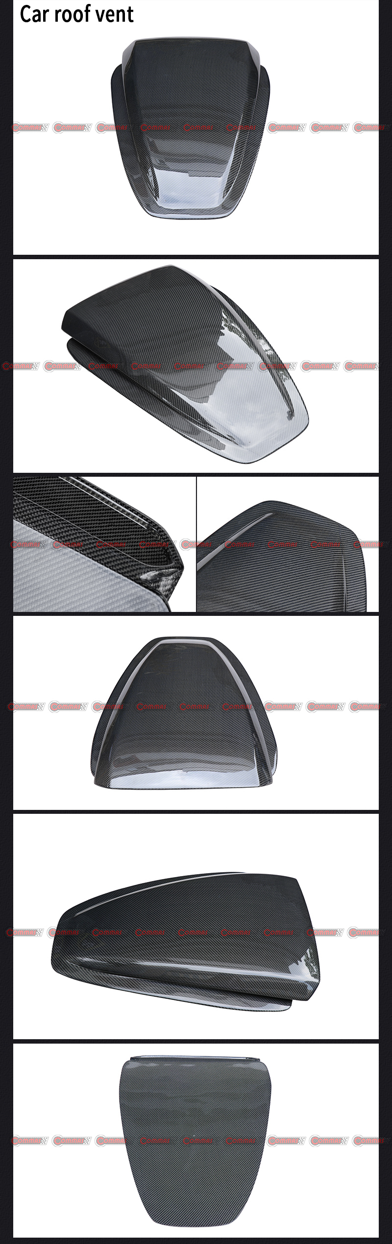 ช่องลมหลังคา novitec แมคลาเรน 540S