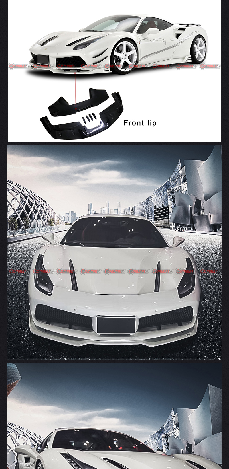 ลิ้นหน้าเฟอร์รารี 488 โรเวน