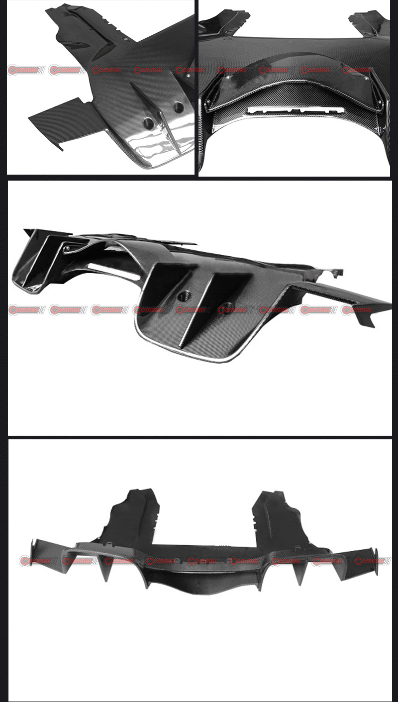 ดิฟฟิวเซอร์หลัง mclaren mp4 12c black Sails