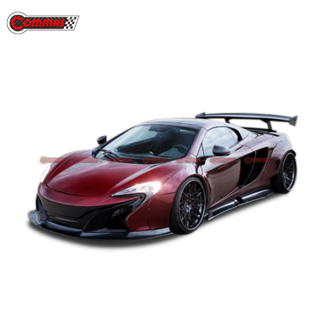ปอนด์สไตล์คาร์บอนไฟเบอร์ด้านหลังสปอยเลอร์ปีกสำหรับ Mclaren MP4 12C