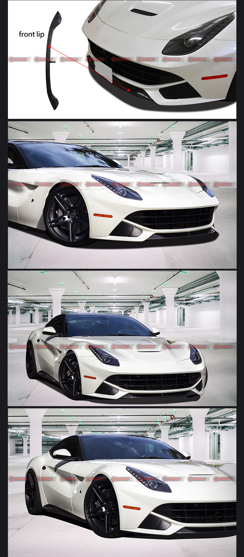 สเกิร์ตหน้าสำหรับ Ferrari F12