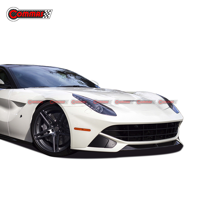 DMC Style Carbon Fiber Front Lip สำหรับ Ferrari F12