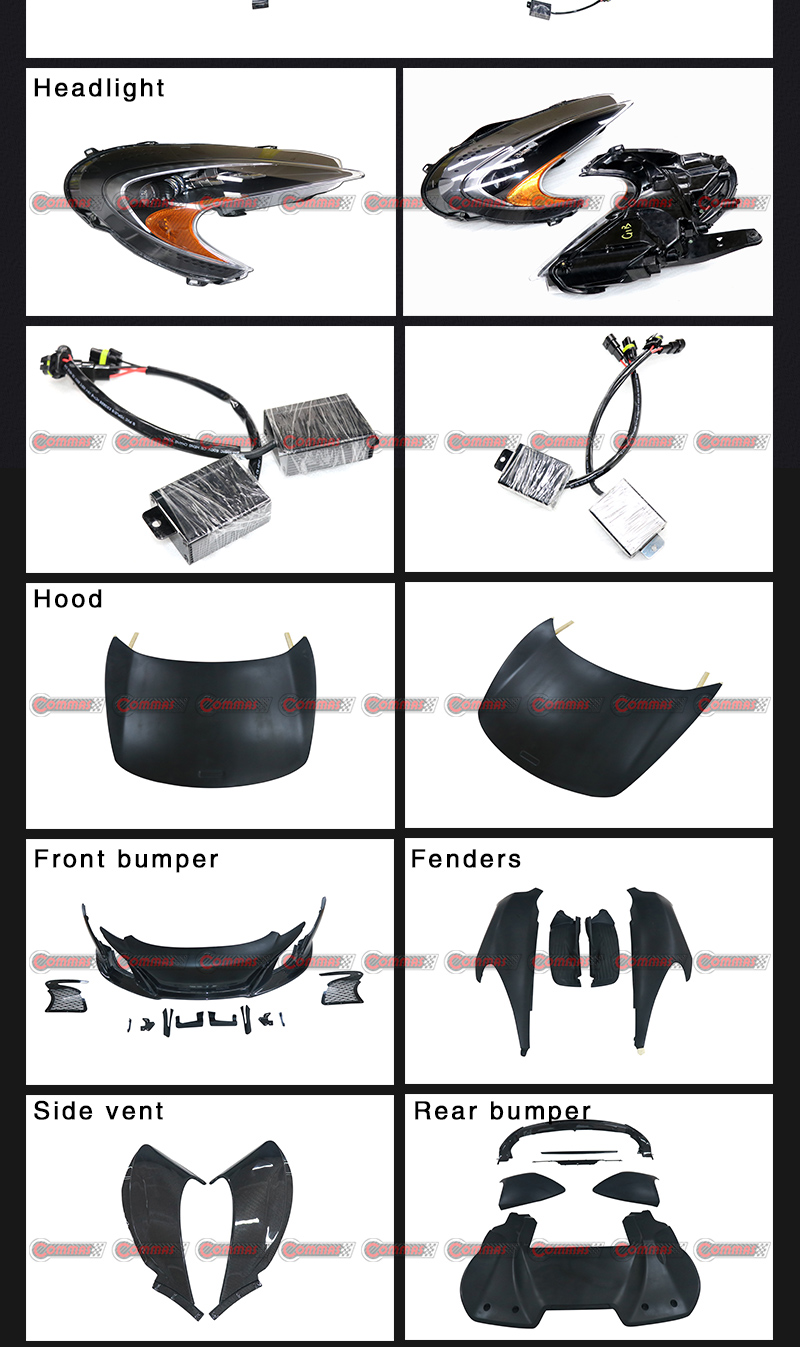 แม็คลาเรน เอ็มพี 4 อัพเกรด ชุดแต่ง 650s