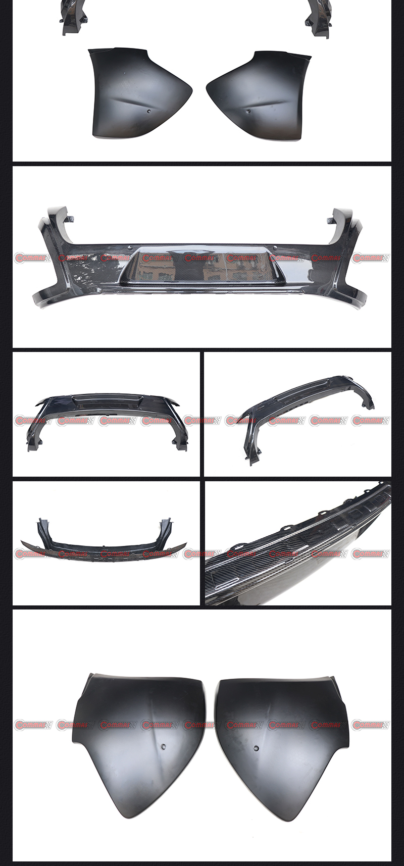 กันชนหลังแม็คลาเรน 650s