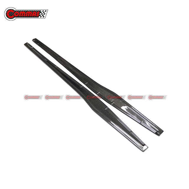 สเกิร์ตข้าง Carbon Fiber สไตล์ DMC สำหรับ Lambroghini Gallardo