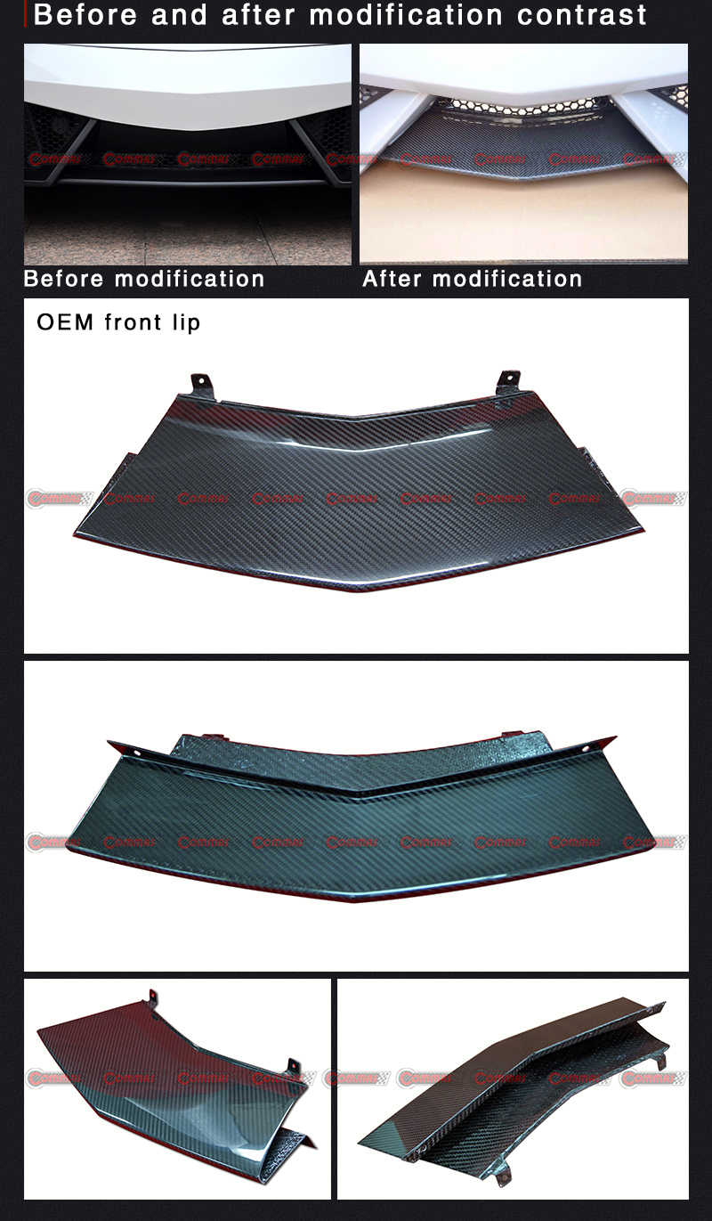 สปลิตเตอร์หน้า lambroghini gallardo