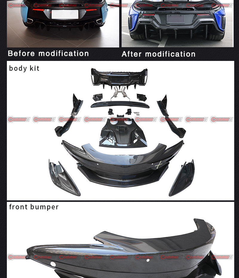 ชุดแต่ง Mclaren 540C 570S 600LT