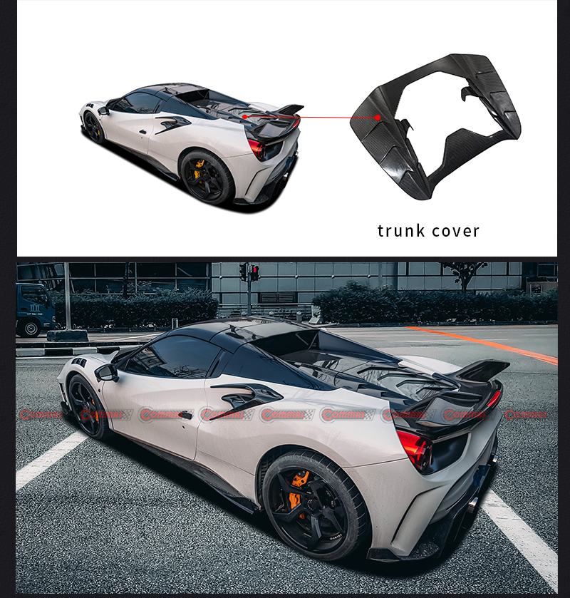 ฝาครอบท้ายรถเฟอร์รารี 488 แมนโซรี่