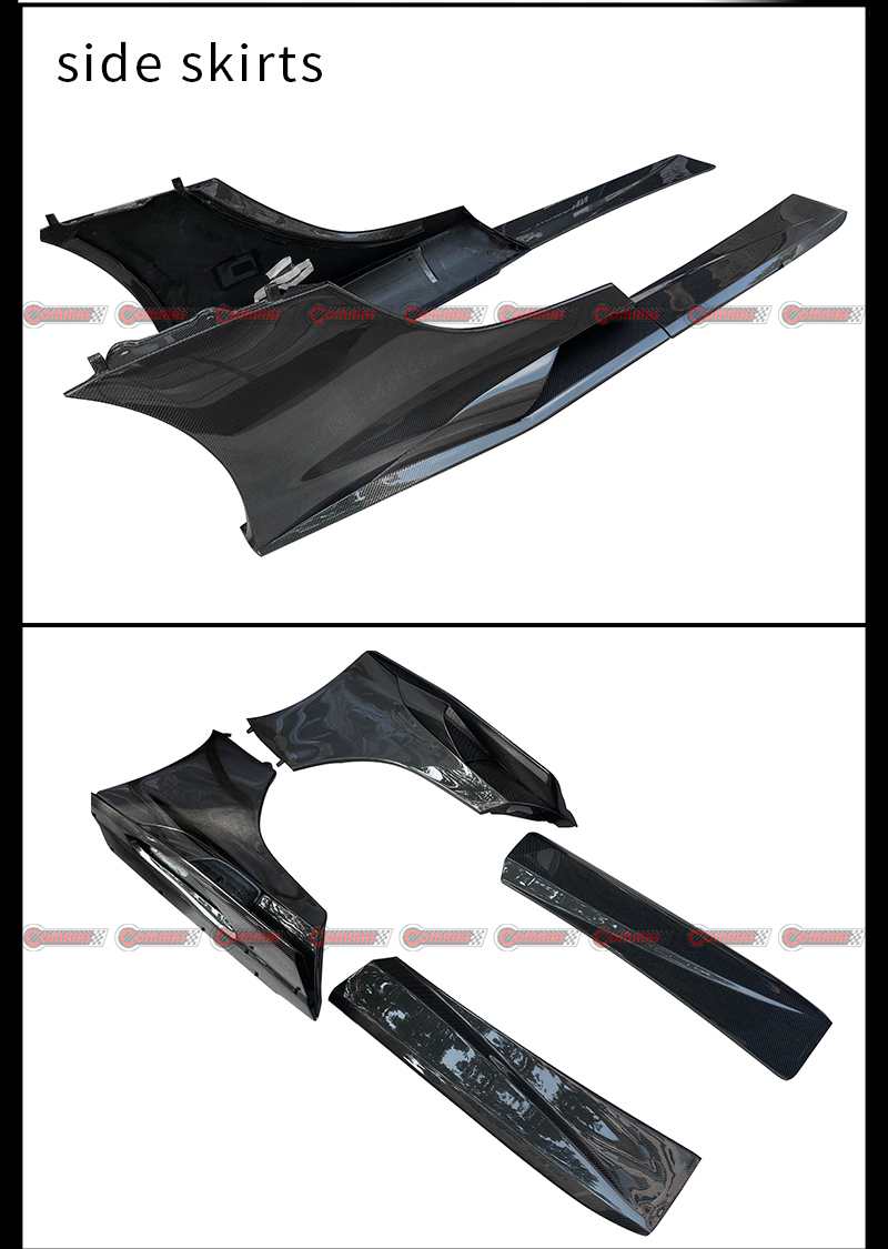 สเกิร์ตข้างสไตล์ 675lt แม็คลาเรน 650s