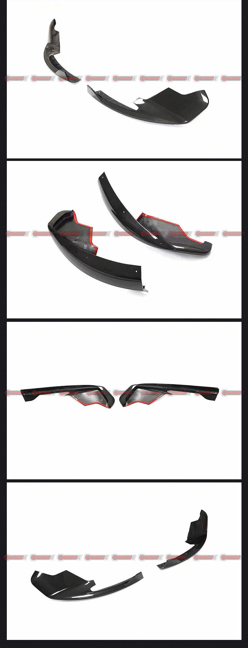 แม็คลาเรน 540c 570s สไตล์ 620r สปลิตเตอร์หน้า