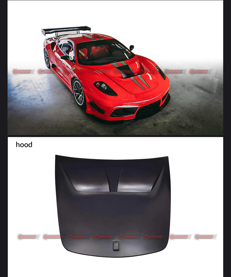 ฝากระโปรงหน้าเครื่องยนต์f430gt3