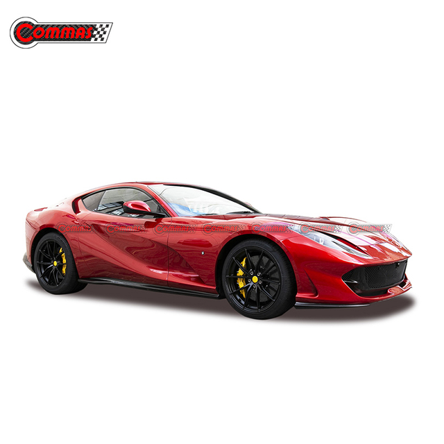 สเกิร์ตข้าง Carbon Fiber OEM สำหรับ Ferrari 812