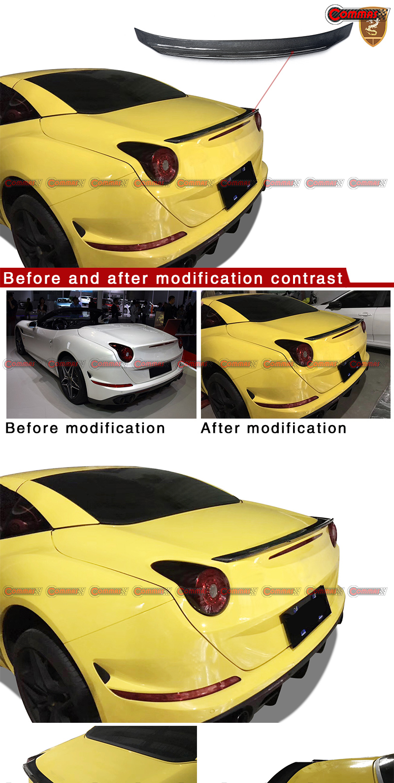 สปอยเลอร์หลังเฟอร์รารีแคลิฟอร์เนีย