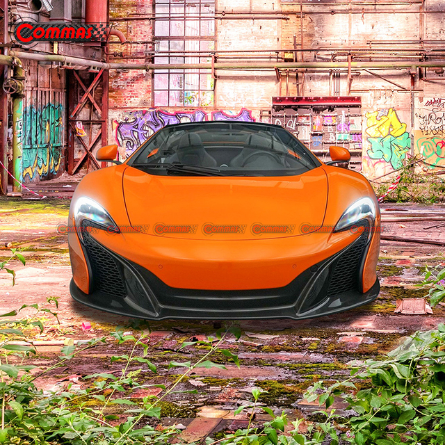 ลิ้นหน้า Carbon Fiber ทรง OEM สำหรับ Mclaren 650S