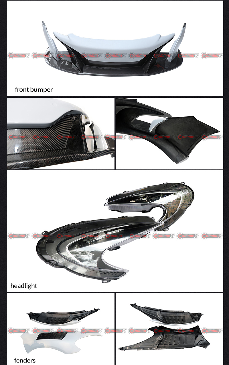 ชุดแต่งแม็คลาเรน mps12c ถึง 675lt