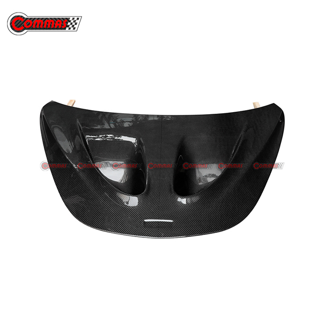 P1 สไตล์คาร์บอนไฟเบอร์ฝาครอบเครื่องยนต์สำหรับ Mclaren 540C 570S 600LT