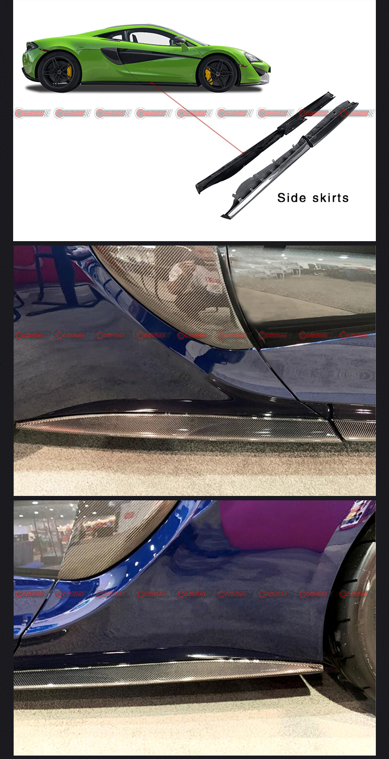 สเกิร์ตข้าง McLaren 540C-570S OEM