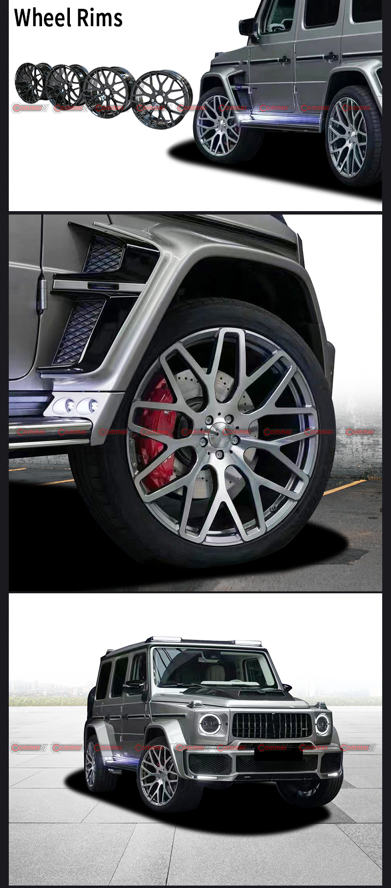 ขอบล้อเมอร์เซเดส เบนซ์ barbus