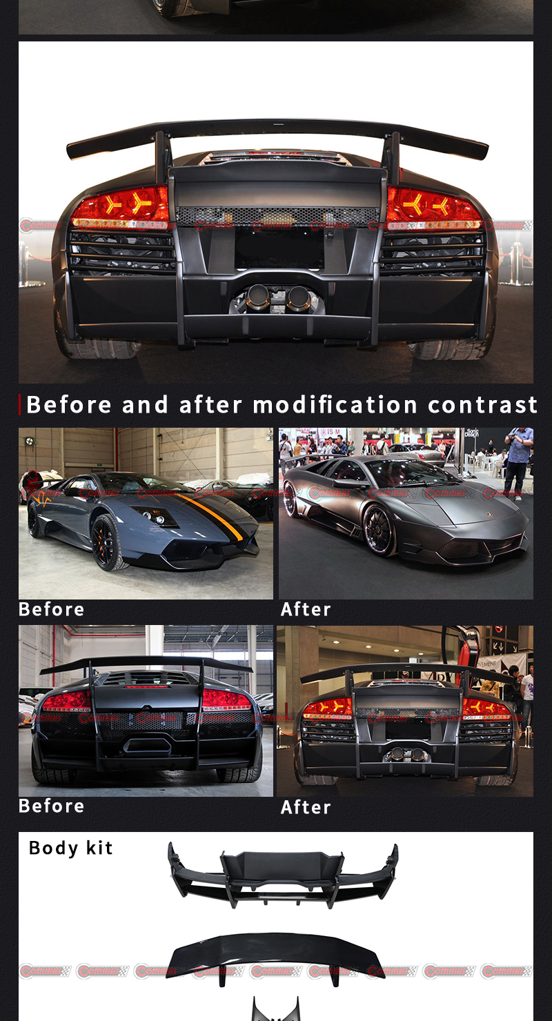 ชุดแต่งสไตล์ Veilside lambroghini mercielago