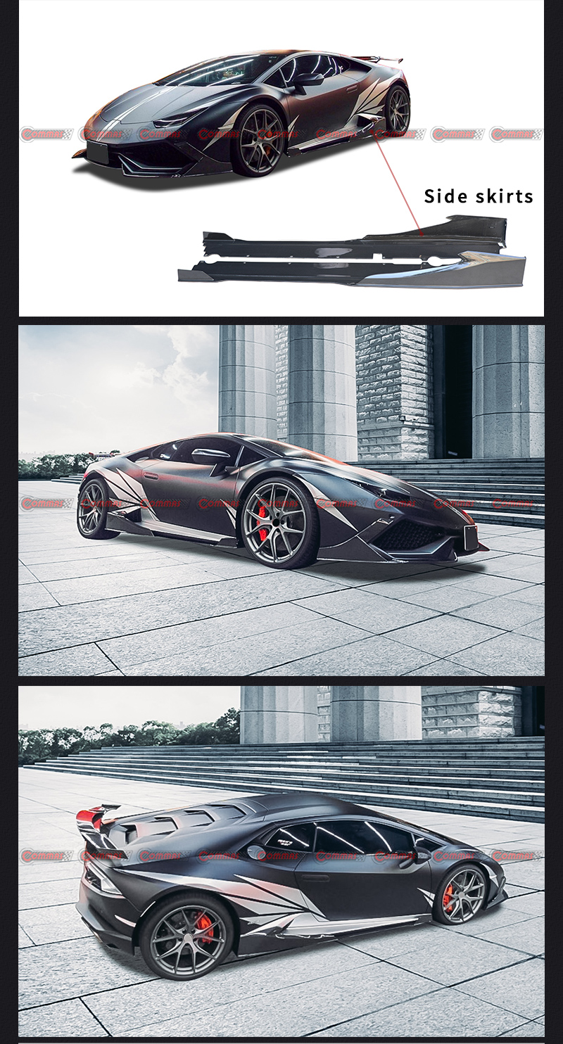 สเกิร์ตข้าง lambroghini huracan md