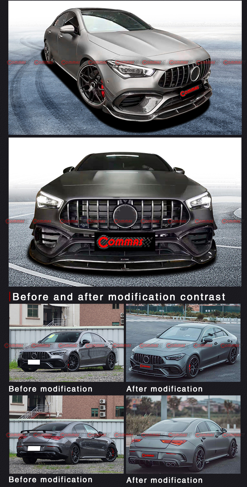 ชุดแต่งรอบคันเมอร์เซเดส เบนซ์ w118